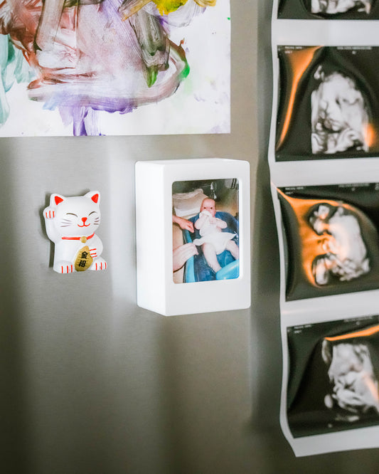 Instax Mini display and storage frame - magnetic back